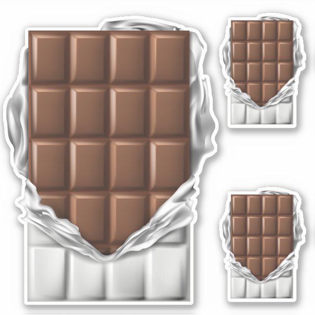“Chocolate Bar” Sticker (Front)