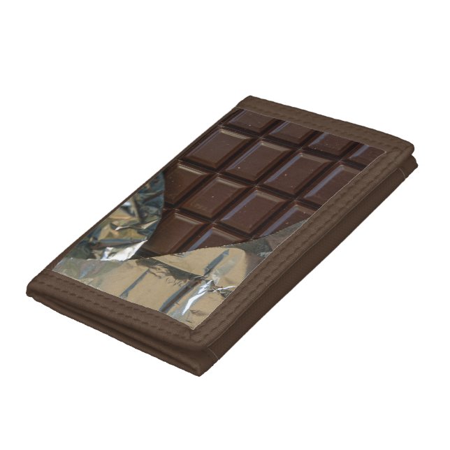 Chocolate Bar Trifold Wallet (Bottom)