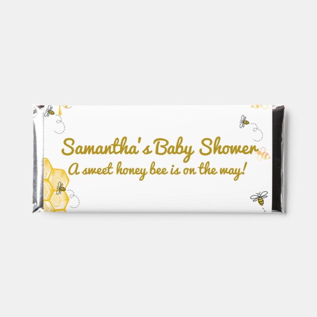 Chocolate Bar Wrapper Baby Shower Mama to Bee (Front)