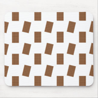 Chocolate Bars White Background Mouse Pad