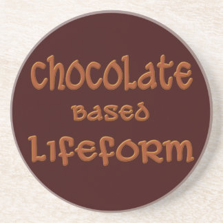 Chocolate Based Lifeform Coaster