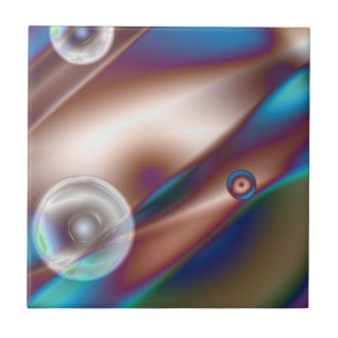 Chocolate Blue Ceramic Tile