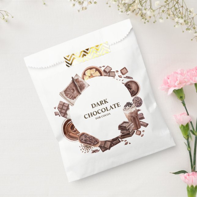  Chocolate Bouquet Frame Favor Bag (Sealed)
