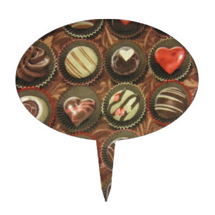 Chocolate Box Cake Topper