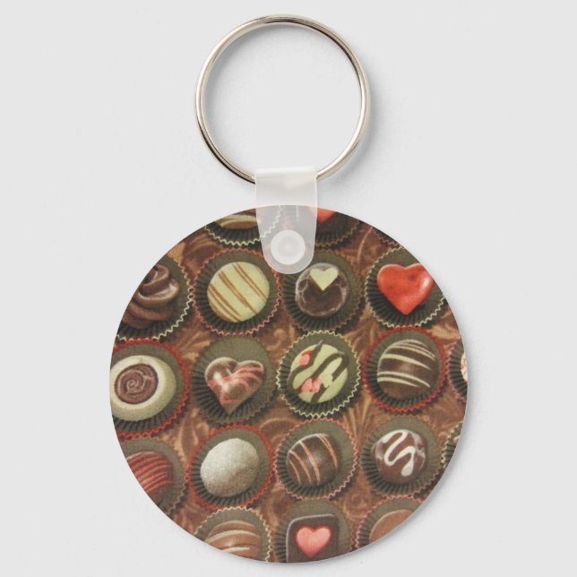 Chocolate Box Keychain (Front)