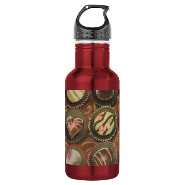 Chocolate Box Water Bottle (Front)