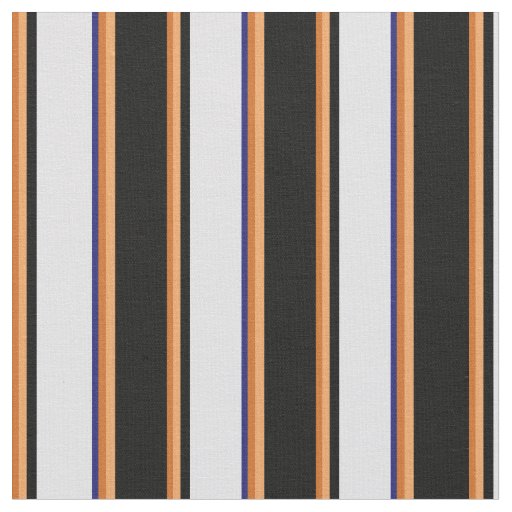 Chocolate, Brown, Black, Lavender & Midnight Blue Fabric