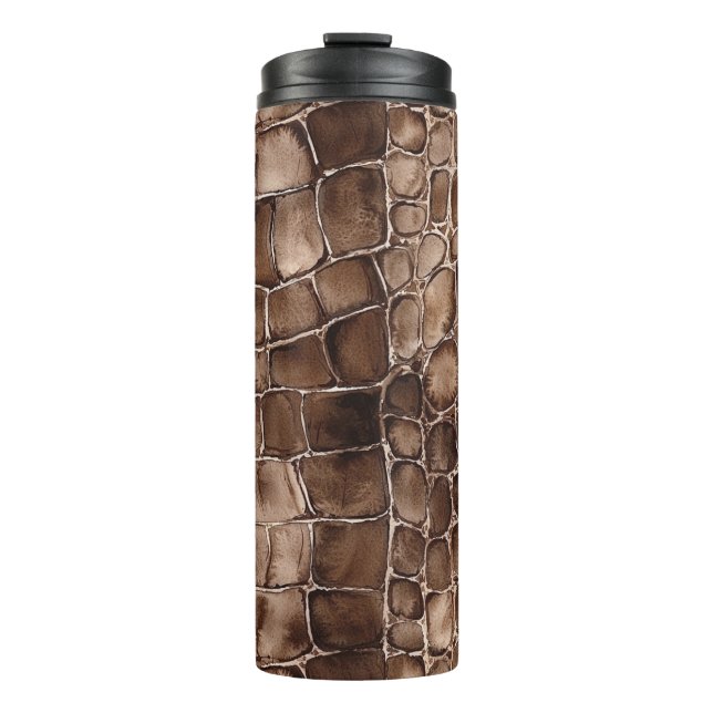Chocolate Brown Candy   Thermal Tumbler (Front)