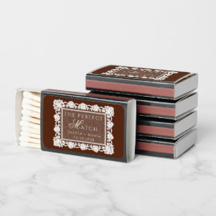Chocolate Brown Embroidered Perfect match Wedding