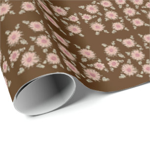 Chocolate Brown Paper Gift-wrap