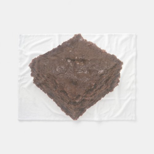 Chocolate Brownie Fleece Blanket