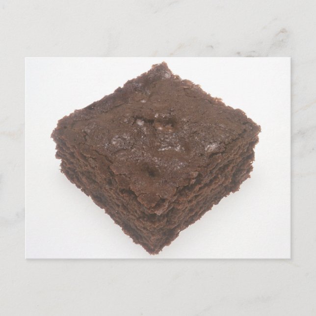 Chocolate Brownie Postcard (Front)
