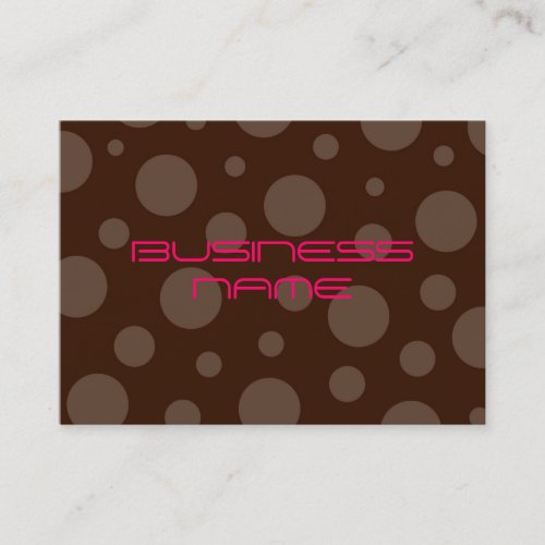 Chocolate bubble gum profile cards business card templates