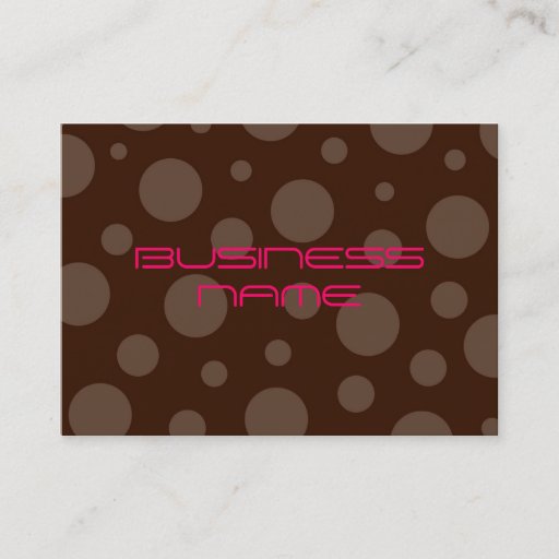 Customizable Chocolate bubble gum profile cards business card templates