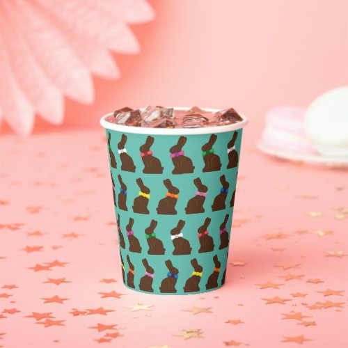 Chocolate Bunnies Paper Cups