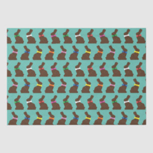 Chocolate Bunnies Tissue Paper