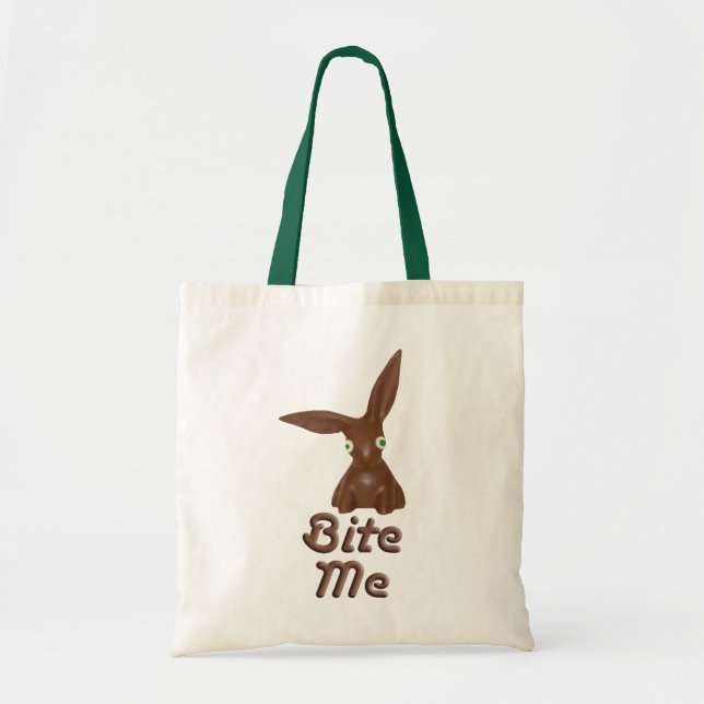 Chocolate Bunny Tote Bag (Front)