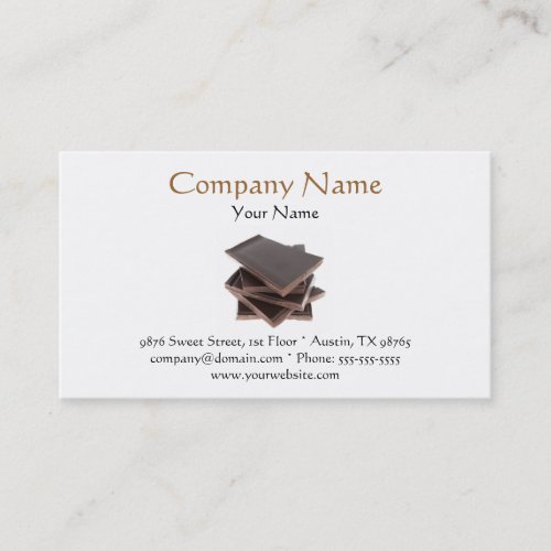Chocolate Business Card