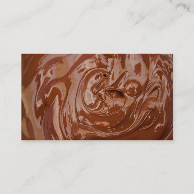 Chocolate Business Card (Front)