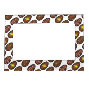 Chocolate Buttercream Easter Egg Candy Magnetic Frame
