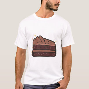 Chocolate cake art Delight � Cute Animal Art T-Shirt