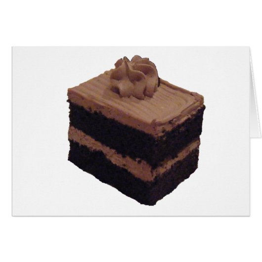 Chocolate Cake Cards (Front Horizontal)