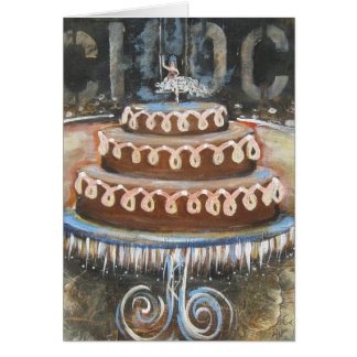 Chocolate cake cards