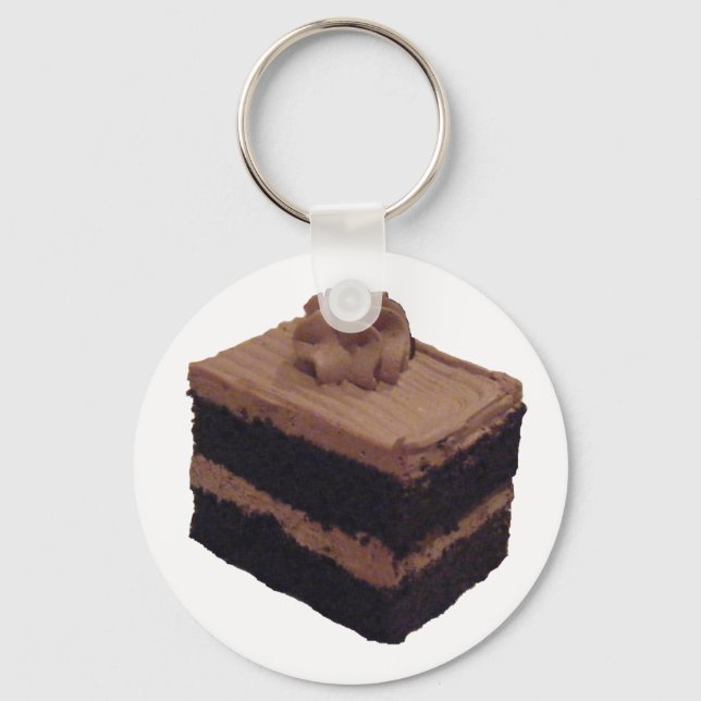 Chocolate Cake Keychain (Front)