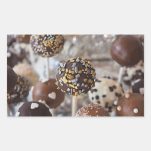 Chocolate Cake Pop Stickers