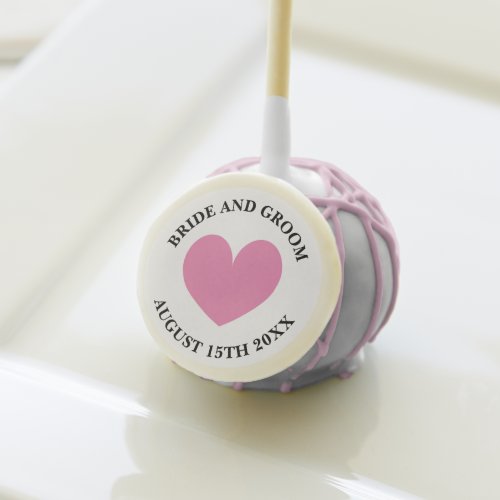 Chocolate cake pops The best wedding party favors