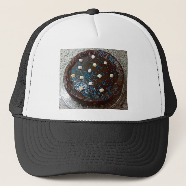 Chocolate cake trucker hat (Front)