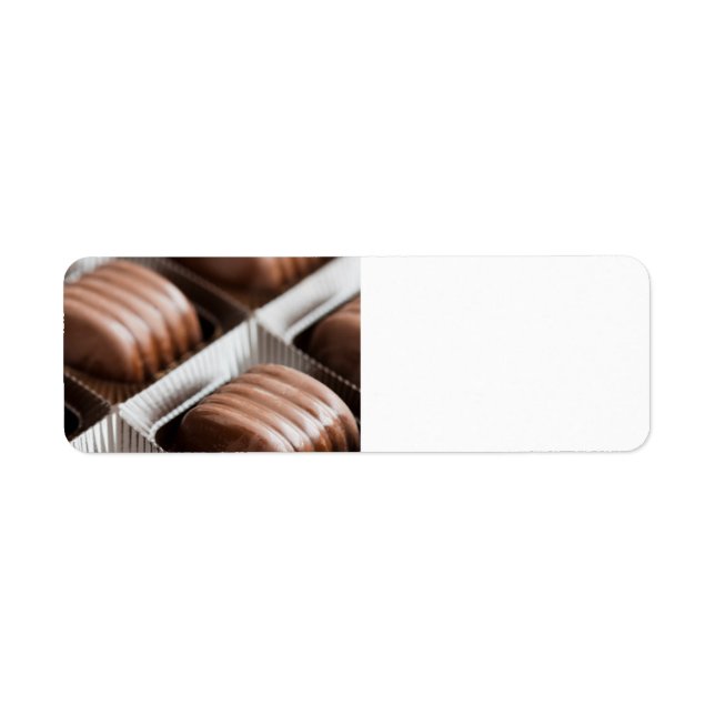 Chocolate candies label (Front)