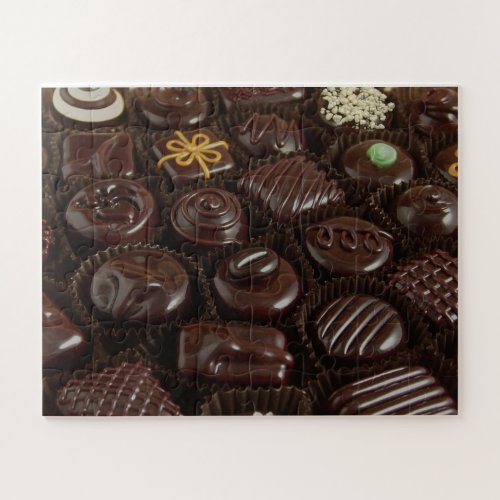 Chocolate Candies Photo Puzzle