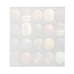 Chocolate Candy - 5.5" x 6" Notepad