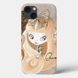 Chocolate Candy And Bunny And Girl iPhone 13 Case