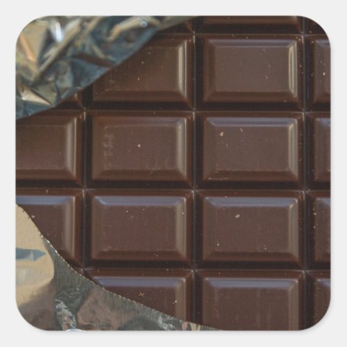 Chocolate Candy Bar Food Stickers