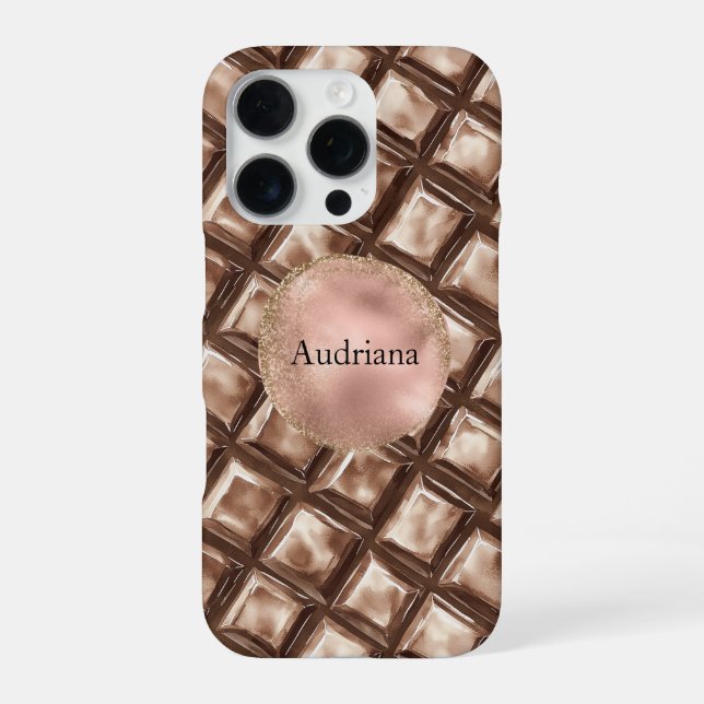 Chocolate Candy Bar   iPhone Case (Back)