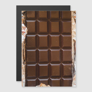 Chocolate Candy Bar Magnetic Invitation