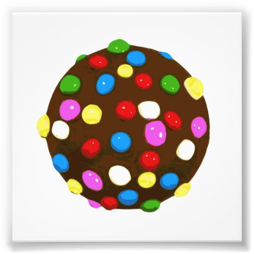 Chocolate Candy Color Ball Photo Print