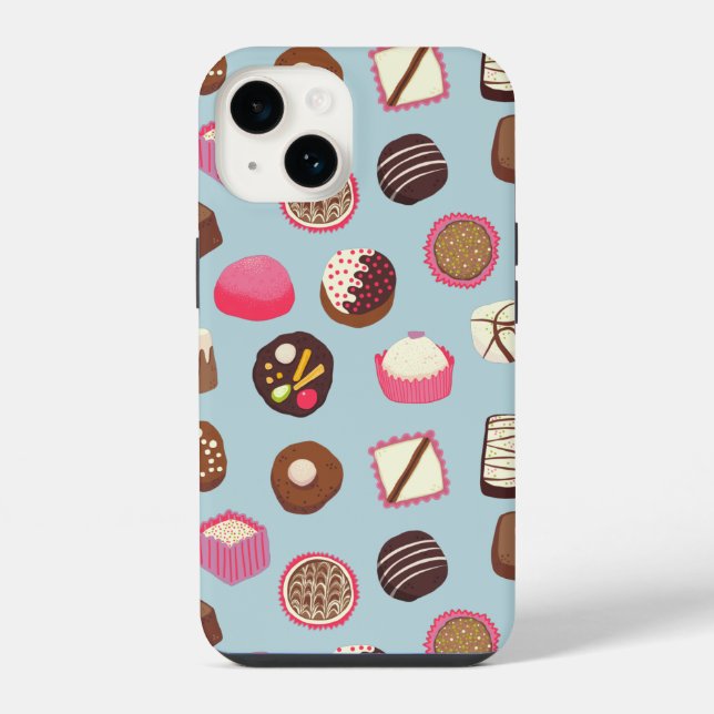 Chocolate Candy Confectionery Iphone Case (Back)