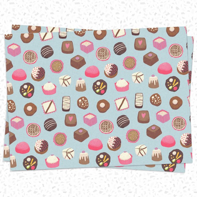 Chocolate Candy Confectionery Tissue Paper (Creator Uploaded)