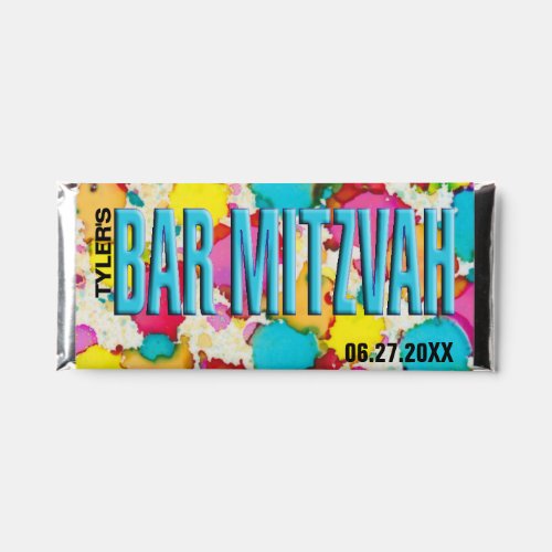 Chocolate Candy CONFETTI BAR MITZVAH Hershey Bar