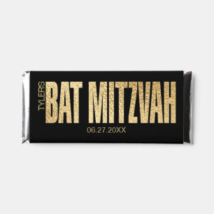 Chocolate Candy Elegant BAT MITZVAH Hershey Bar