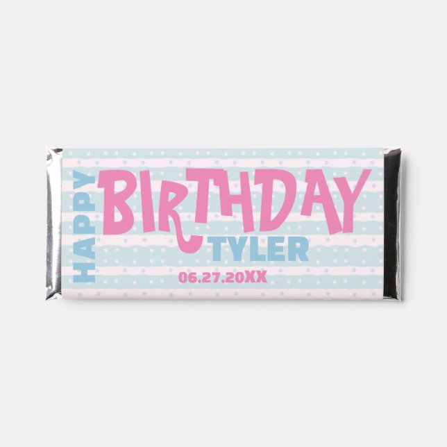 Chocolate Candy Elegant LLAMA PAJAMA Hershey Bar (Front)