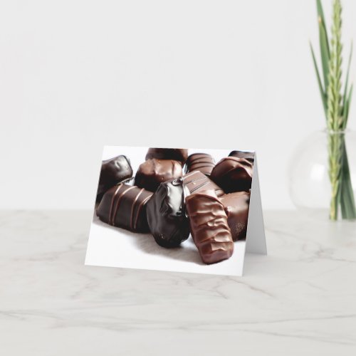 Chocolate Candy Greeting Card 1 11100