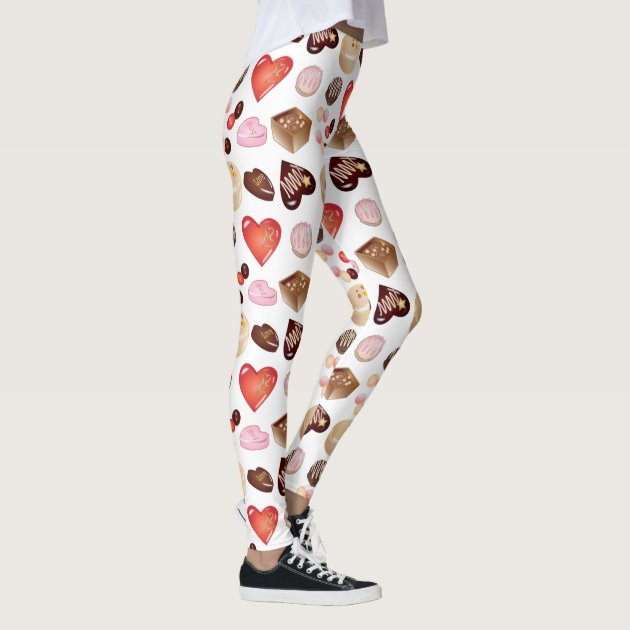 Candy 2025 heart leggings