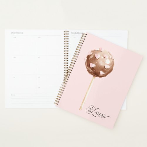 Chocolate Candy Love Planner