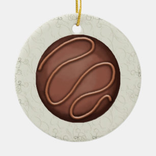 Chocolate Candy Love - SRF Ceramic Ornament