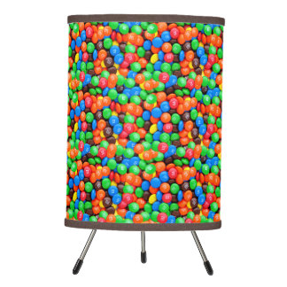 Chocolate candy M&Ms sweets Tripod Lamp