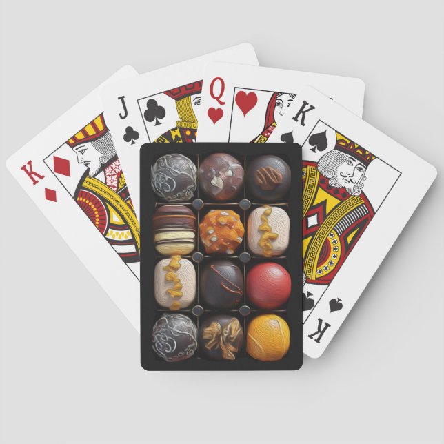 Chocolate Candy - Playing Cards (Back)